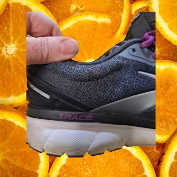 Brooks Trace 1 Running Shoes Sneaker Blue and Purple Size 10 - Picture 5 of 8